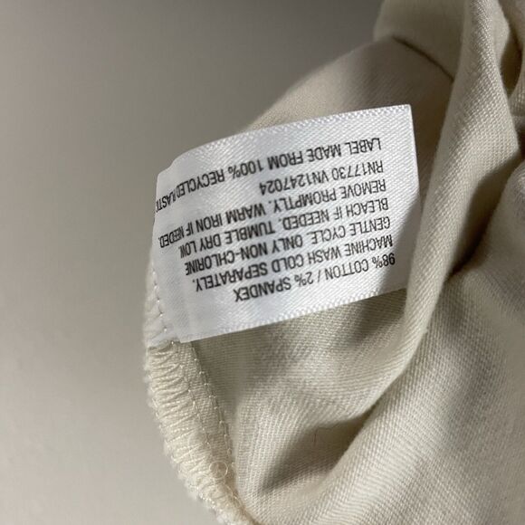 Nili Lotan x Target Womens 20W/22W Off-White Ivory Wide Leg Utility Pocket Pant - Picture 5 of 6